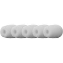 Audix WS20WPK Pare-brise en mousse en forme de boule pour ADX40 - Paquet de 5 (Blanc)