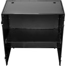 Odyssey Support pliable pour DJ à 2 niveaux de 33 po de large x 36 po de haut - Noir