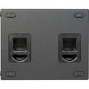 HK Audio LINEAR 9 118 SUB BA 1100-Watt Active Sub Stereo I/O DSP Out EQ Network - 2x18"