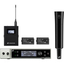 Sennheiser EW-DX SK-SKM-S BASE SET Dual-Channel Digital Wireless System with Bodypack & Handheld Transmitters - No Mics - R1-9: 520 to 607 MHz