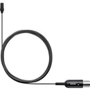 Shure UL4 UniPlex Cardioid Subminiature Lavalier Microphone for Bodypack Transmitter - TA4F (Black)