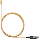 SHURE UL4 Microphone lavalier de submination cardioïde uniplex pour émetteur Bodypack - LEMO à 3 broches (Tan)
