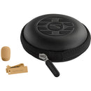 SHURE UL4 Microphone lavalier de submination cardioïde uniplex pour émetteur Bodypack - LEMO à 3 broches (Tan)