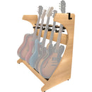 Gator Frameworks GFW-ELITEGTR5RK-MPL Frameworks Elite Series Guitar Instrument Case Combo Rack (Driftwood Maple)