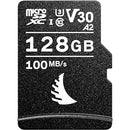 Angelbird AVP128MSDV30 Carte mémoire microSDXC AV PRO UHS-I 128 Go avec adaptateur SD