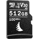 Angelbird AVP512MSDV30 512GB AV PRO UHS-I microSDXC Memory Card w/SD Adapter