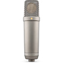 Rode NT1 NT1 5e génération en argent grand diaphragm Condenseur XLR / Microphone USB