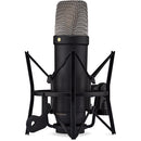 Rode NT1 5TH GENERATION Large-Diaphragm Cardioid Condenser XLR/USB Microphone (Black)