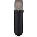 Rode NT1 5TH GENERATION Large-Diaphragm Cardioid Condenser XLR/USB Microphone (Black)