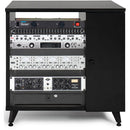 Gator Frameworks GFW-ELITESIDECAR-BLK Elite Furniture Rolling Rack Sidecar Cabinet,Configurable Rack Space Shelving (Black Finish)