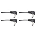 Voodoo Lab R24-2 2-Pack Of Dc Cables With 21 Mm Right Barrel - 24 - Red One Music