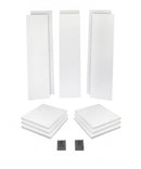 Primacoustic CLARITY Corporate Room Kit - Up to 120 Square Feet/11.1 SQM (Arctic White)