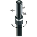 K&M 21364 Threaded Satellite Speaker Pole Rod Black - Red One Music