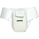 Shure WA580 Pochette en tissu pour émetteur de poche UR1 - Blanc