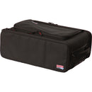 Gator GR-RACKBAG-3UW Lightweight Rolling Rack Bag - 3U