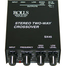 Rolls SX45 2-Way Stereo Crossover w/ Mono Sub Output