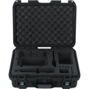 Gator GU-MIC-SENNEW-2 Boîtier étanche série Titan pour système de microphone sans fil Sennheiser EW - Grand