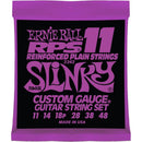 Cordes de guitare Ernie Ball 2242EB Slinky nickelées - RPS-11 .011-.048