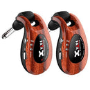 Xvive U2 Wood Rechargeable 24Ghz Wireless Guitar System - Red One Music