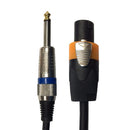 Standz Sc10-2-14-Pk4 10 Cable 10 Foot Speaker Cable 14 Inch To Speakon - Red One Music