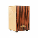 Kala KA-CAJON-EBONY Striped Ebony Cajon - Red One Music