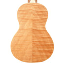 Ukulélé à résonateur en érable bouclé ténor RESOMAPLE/T ton or avec housse de transport