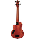 Gold Tone MEBASS Solid Body - Basse microélectrique avec micro piézo avec housse de transport