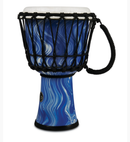 Latin Percussion LP1607BM Djembé World Rope Circle - 7" (marbre bleu)