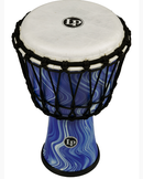 Latin Percussion LP1607BM Djembé World Rope Circle - 7" (marbre bleu)