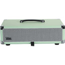 Gator GR-RETRORACK-2SG Vintage Amp Vibe Rack Case - 2U Seafoam Green