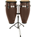Toca 2300TOB Synergy Series Ensemble de congas en bois avec support – Marron tabac