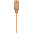 Shure DL4 DuraPlex Omnidirectional Miniature Lavalier Microphone for Bodypack Transmitters (Cocoa, 3-Pin LEMO)