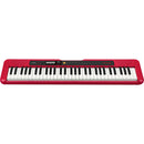 Casio CTS200RD Piano numérique portable 61 touches - Rouge