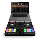 Contrôleur DJ 2 canaux Reloop READY avec interface audio USB, 8 pads de performance et logiciel Serato DJ Lite