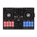 Contrôleur DJ 2 canaux Reloop READY avec interface audio USB, 8 pads de performance et logiciel Serato DJ Lite