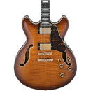 Ibanez AS93FM-VLS Violin Sunburst Semi-Hollow Electric Guitar - Red One Music