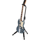 Hercules Gs414B Auto Grip System Ags Single Guitar Stand Black - Red One Music