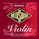 Rotosound RS6000 Pro Violin Flatwound Strings 10-30