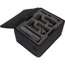 Gator GL-RODECASTER4 Étui léger pour Rodecaster Pro, quatre écouteurs et quatre micros