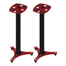 Ultimate Support MS9036R Second-Generation Column Studio Monitor Stand Pair - Red One Music