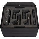 Gator GL-RODECASTER4 Étui léger pour Rodecaster Pro, quatre écouteurs et quatre micros