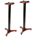 Ultimate Support Ms9045R 45 Inch Professional Column Studio Monitor Stand In Red - Red One Music