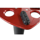 Ultimate Support Ms9045R 45 Inch Professional Column Studio Monitor Stand In Red - Red One Music