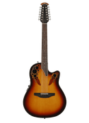 Ovation 2758AX-NEB Timeless™ Elite® - 12-String Deep Contour Cutaway Acoustic-Electric Guitar - New England Burst