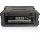 Gator G-PROR-4U-19 Boîtier de rack moulé par rotation avec roues et poignée - 4U, 19" de profondeur 