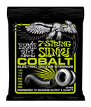 Ernie Ball 2728EB Cobalt Slinky 7 String Guitar Strings - Regular .010-.056