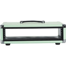 Gator GR-RETRORACK-2SG Vintage Amp Vibe Rack Case - 2U Seafoam Green
