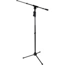 Gator Frameworks GFW-MIC-2120 Trépied pour micro avec embrayage de luxe à une main et flèche télescopique