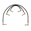 Câble patch Boss BPC-4-3 avec prises Pancake - 4" paquet de 3 