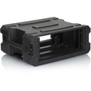 Gator G-PROR-4U-19 Boîtier de rack moulé par rotation avec roues et poignée - 4U, 19" de profondeur 